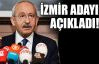 Kılıçdaroğlu İzmir adayını açıkladı!