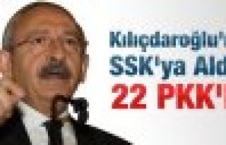 Kılıçdaroğlu'nun işe aldığı 22 PKK'lı