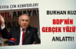Burhan Kuzu'dan BDP'li vekiller hakkında şok iddia