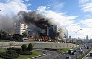 Maltepe Gülsuyu'nda otel yangını!