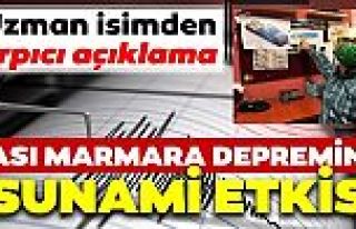 Marmara kıyıları tsunami potansiyeli taşıyor,...