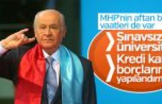 MHP'nin seçim beyannamesi hazır
