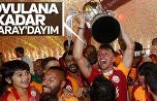 Muslera: Kovulana kadar Galatasaray'dayım