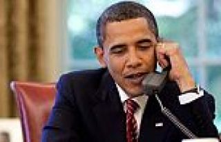 Obama'dan Davutoğlu'na telefon
