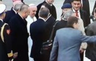 Papa Franciscus Ankara'ya geldi