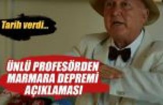 Prof.Dr. Ercan: 2033'e kadar Marmara depremi beklenmiyor