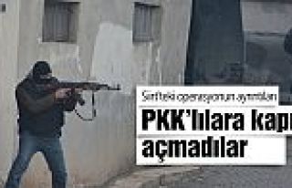 Siirt'te kaçan PKK'lılara kapıyı açmadılar
