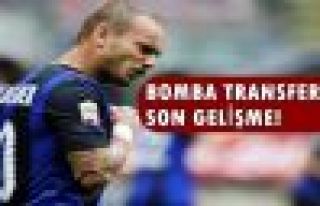 Sneijder Transferinde Flaş Gelişme