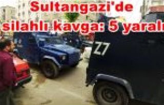 Sultangazi'de silahlı kavga: 5 yaralı