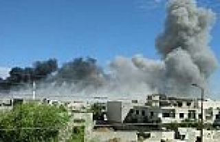 Suriyeli muhalifler Halep'te savaş uçağı düşürdü