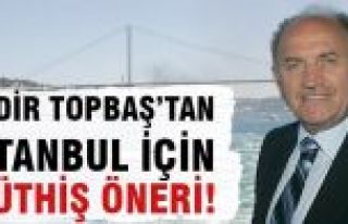 Topbaş'tan İstanbul için müthiş öneri