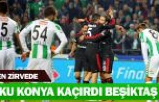 Torku Konyaspor - Beşiktaş maç sonucu (1-2)