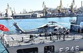 Türk Savaş Gemileri Odessa'da