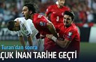 Türkiye'nin 700. golü Selçuk İnan'dan