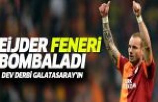 Wesley Sneijder Fenerbahçe'yi yıktı!