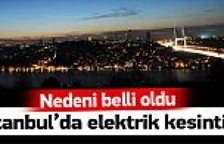 Yıldırım Düştü, İstanbul'un İlçelerinde Elektrik...