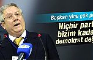 Yıldırım: Hiçbir parti Fenerbahçe kadar demokratik...