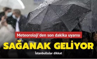 Meteoroloji'den yeni uyarı! Yağışlar geri dönüyor, İstanbul ve Ankara'da da görülecek