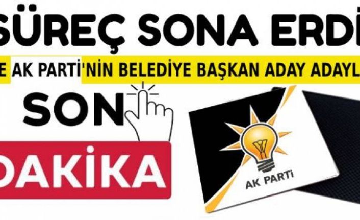 AK Parti Gaziosmanpaşa ‘da belediye başkan aday adayları belli oldu